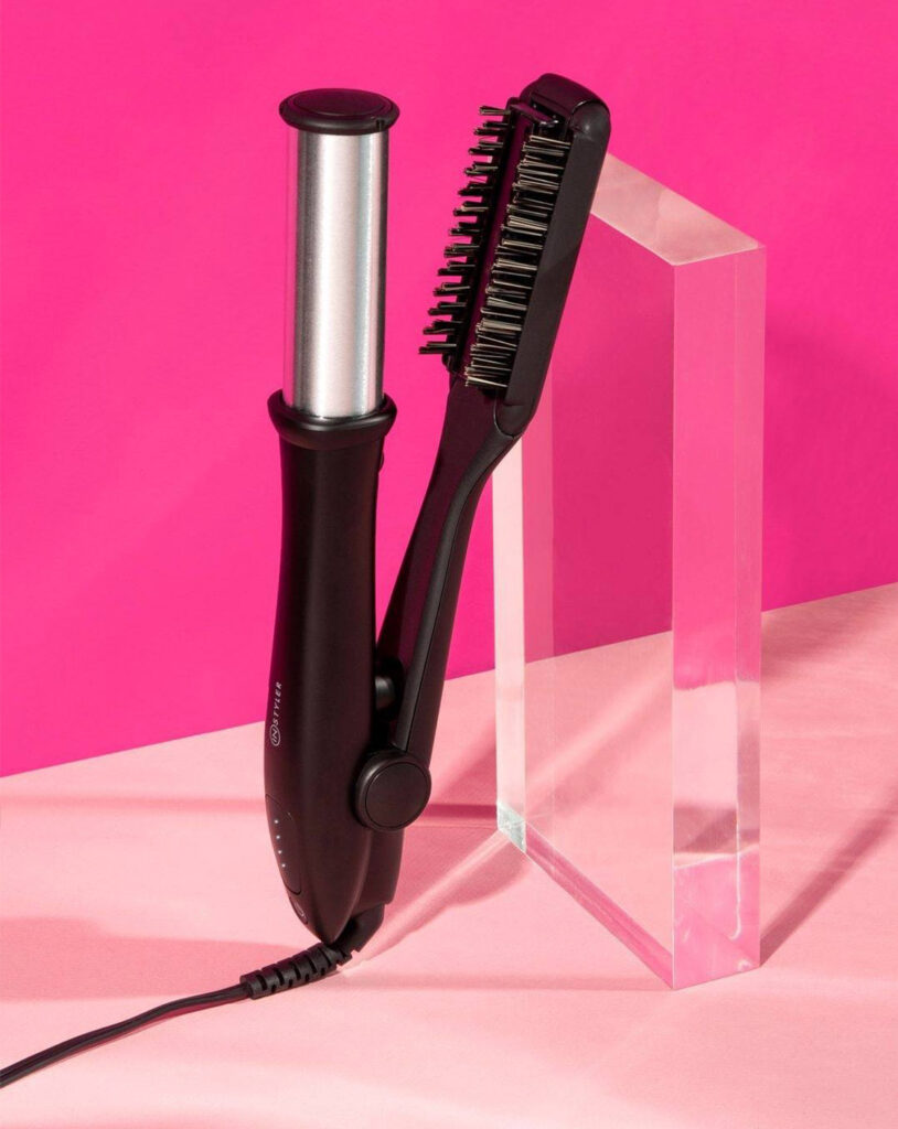 Instyler® Rotating Hair Straightener Add Volume And Shine